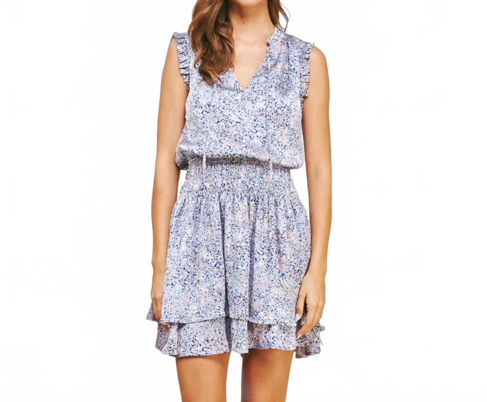 NEW PINCH maeve floral dress in blue